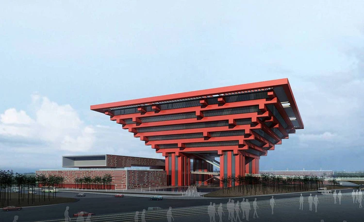 China Pavillion for Shanghai World Expo 2010. Image Courtesy of He Jingtang