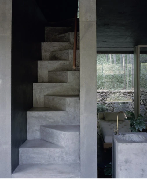 The physical architecture of A Corner of Yitingting Cottage by Xue Zhe, Tonglu County, Hangzhou, Zhejiang, China. Image © Sun Haiting