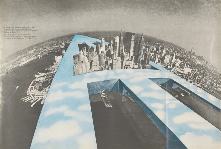 The Continuous Monument- 1969. Image © Superstudio