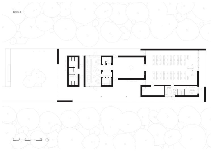 Level 0 floor plan 