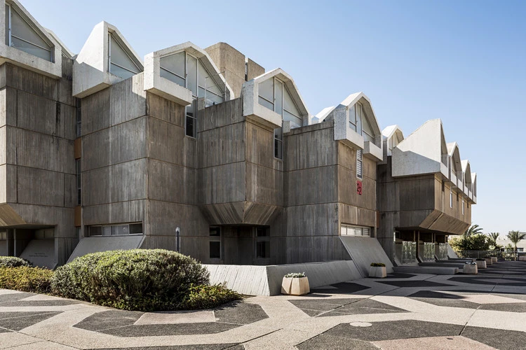 Zalman Aranne Library at Ben-Gurion University of Negev - Michael Nadler y Shulamit Nadler (1968-1971). Image © Stefano Perego