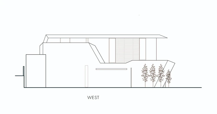 Elevation - West