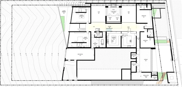 Plan - Lower floor