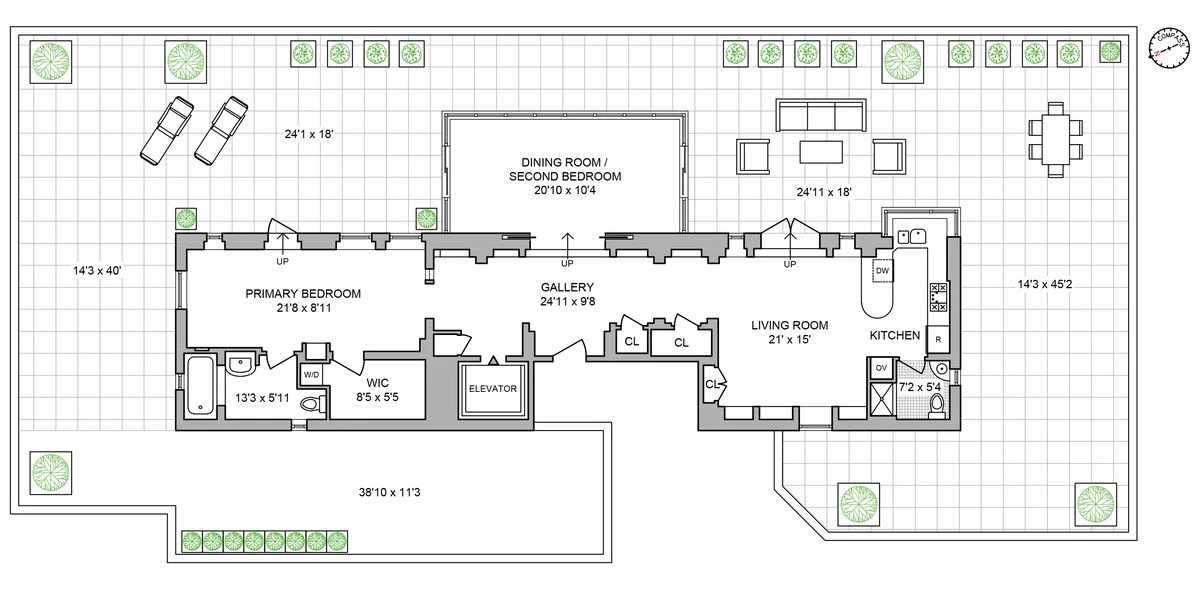 Floorplan drawing.